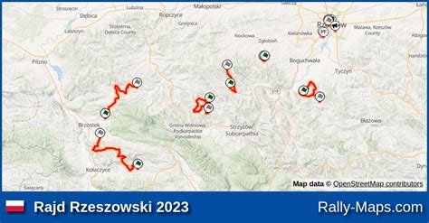 Mapy Zaplanuj Rajd Rzeszowski Rsmp Rajdtrasa Pl