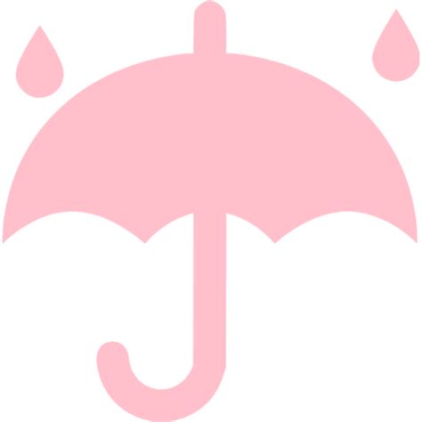 Pink Rainy Weather Icon Free Pink Weather Icons