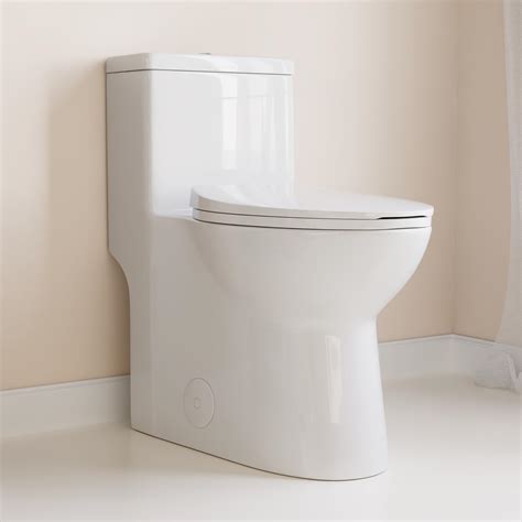 Deer Valley One Piece Toilet for Bathroom, MAP 1000g, Dual Flush 1.1/1.