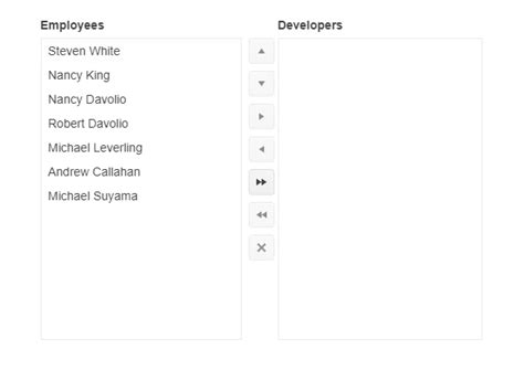 Jquery Listbox Documentation Listbox Overview Kendo Ui For Jquery