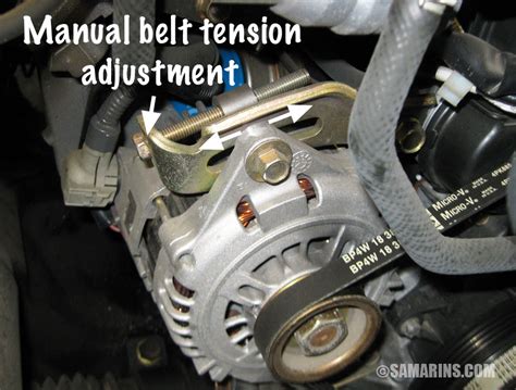 Cam Belt Tensioner Adjustment At Janine Coyne Blog