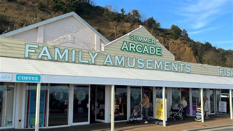 A Walk Through Shanklin Summer Arcade Shanklin Isle Of Wight November