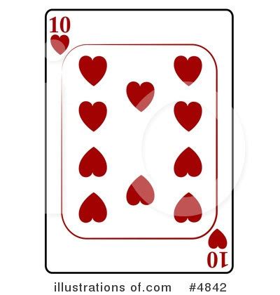 Playing Card Clipart #4835 - Illustration by djart