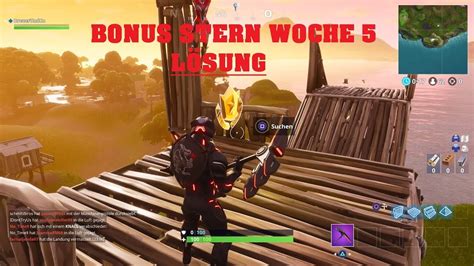 Geheimer Bonus Battle Pass Stern 1 Lvl In Woche 5 Fortnite Battle