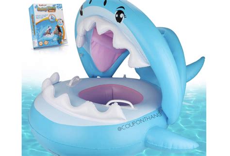 50% OFF Baby Pool Float with Canopy – The Coupon Thang