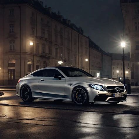 Sleek Mercedes C63 AMG Coupe 4k Photorealistic Ci OpenArt