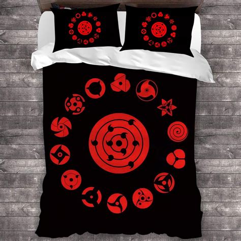 New Naruto Bedding Bed Set Twin Full Queen King Size Itachi Akatsuki Uzumaki Kakashi Action