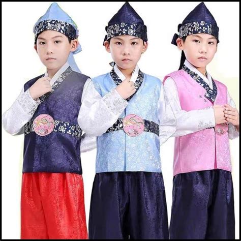 Jual Korean Hanbok Boy Pakaian Tradisional Korea Hanbok Anak Laki