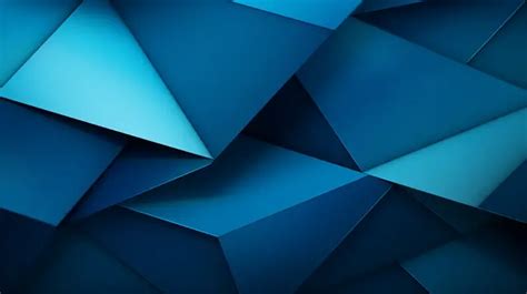 Mesmerizing Blue Geometric Pattern Background, 3d Geometry, Minimalist, Geometry Shapes ...