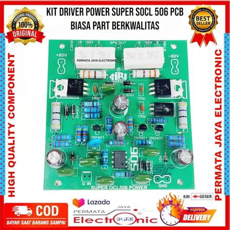 Kit Driver Power Amplifier Super Socl 506 500watt Lazada Indonesia