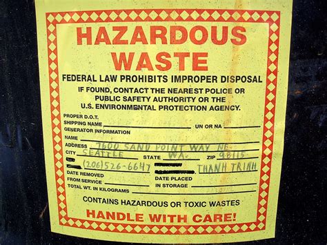 30 Interesting Facts About Hazardous Waste Worlds Facts