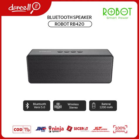 Jual SPIKER ROBOT BRIO BLUETOOTH PORTABLE RB 420 SPEAKER AKTIF SUPPORT