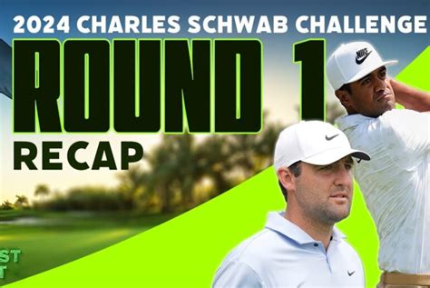 PGA Tour Highlights 2024 Charles Schwab Challenge Round 1 Golf