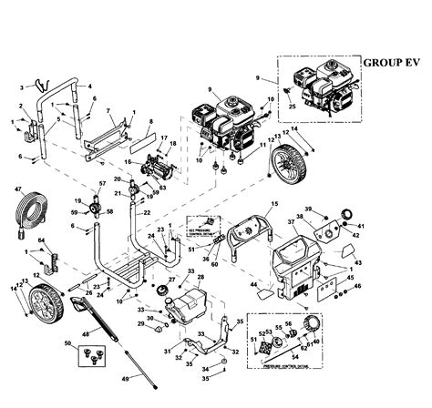 Generac Pressure Washer Parts Model 0064360 Sears Partsdirect Erotools Ero Tools Review Picture