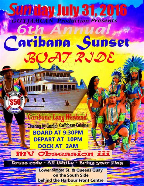 Caribana Sunset Boat Ride 2016