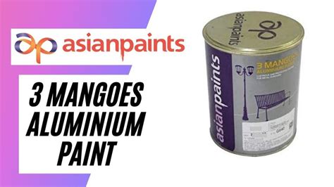 Asian Paints 3 Mangoes Aluminium Paint For Metal At Rs 360 Litre In