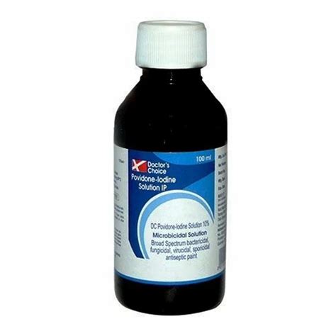 Composition 5 Povidone Iodine Solution Packaging Size 100 Ml At Rs