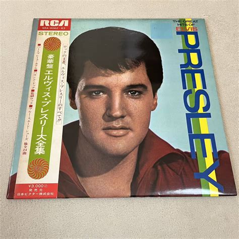 Yahooオークション 【国内盤帯付】elvis Presley The Greatest Hits