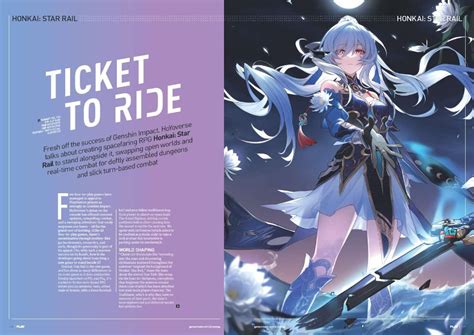 Cover reveal: Honkai: Star Rail shines on PLAY’s cosmic cover | GamesRadar+