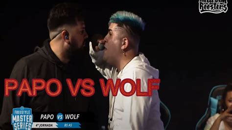 PAPO Vs WOLF Minutos Libres SUBTITULADO YouTube