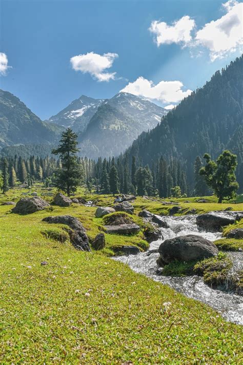 Scenery Of Kashmir Valley