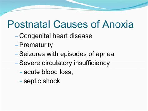 Anoxic Brain Injury Ppt