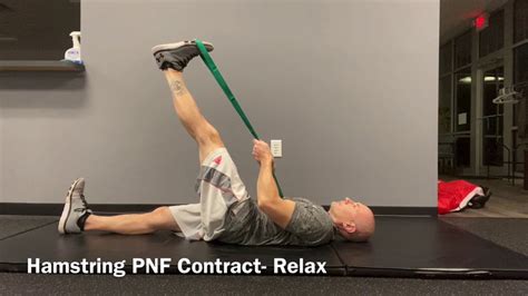 Hamstring Pnf Contract Relax Youtube