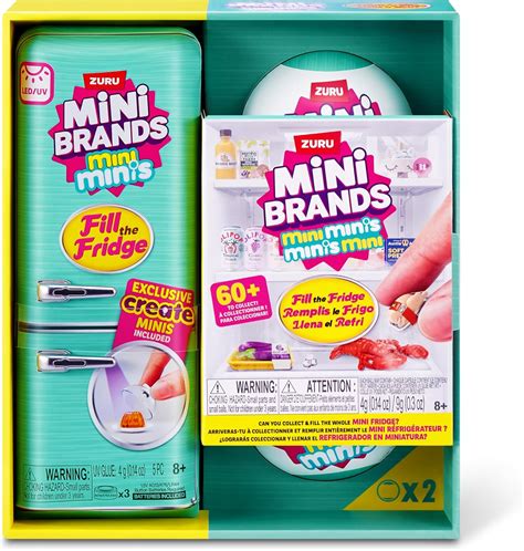 Mini Brands Fill The Fridge S1 Playset + 2 INT Capsules: Amazon.de: Toys
