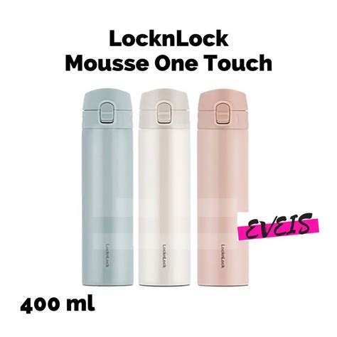 Jual Lock N Lock Exclusive Mousse One Touch Tumbler Ml Hot Cool Termos Air Minum Panas
