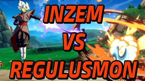 INSANE MATCHES DBFZ INZEM VS REGULUSMON Dragon Ball FighterZ YouTube