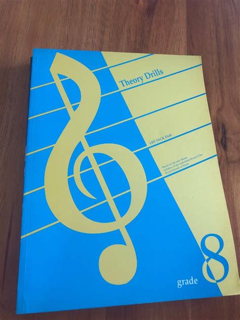 Grade 8 Music Theory Drills By Lee Tack Fah Hobbies And Toys Music