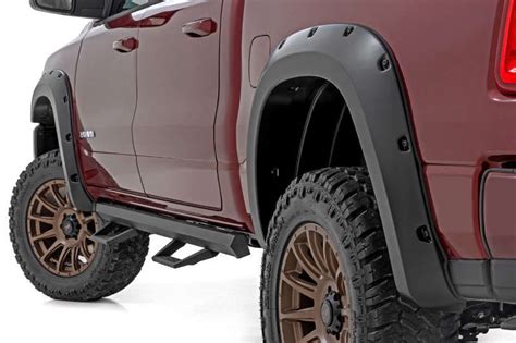 Rough Country F D319205 PSC RC Pocket Fender Flares PSC Billet Silver