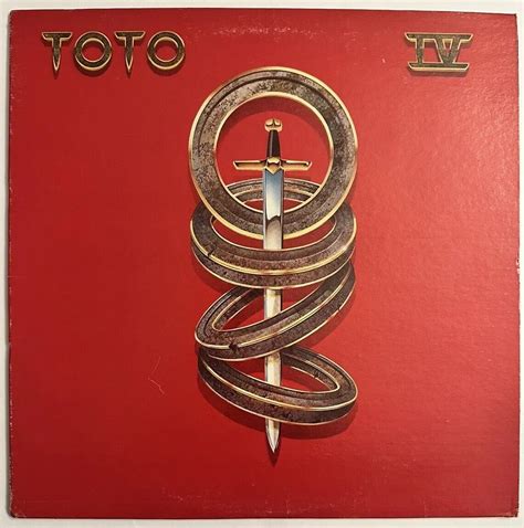 Toto Iv Lp Vinyl 1982 Columbia Records Fc 37728 Rosanna And Africa