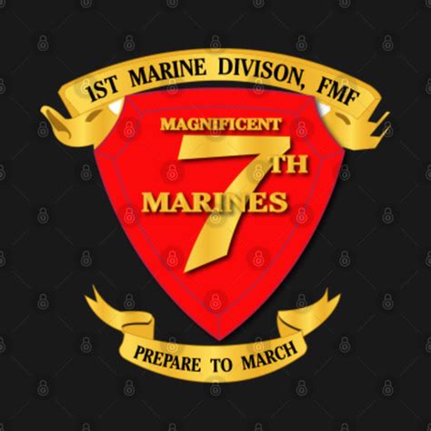 7th Marine Regiment 7th Marine Regiment T Shirt Teepublic