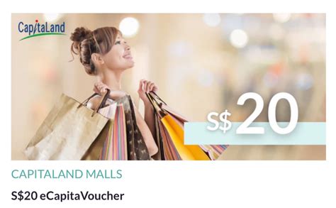 Give Away 20 Capitaland Mall Voucher Tickets And Vouchers Vouchers On