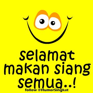 Selamat makan siang semua Animasi Twitter | Display Picture BBM