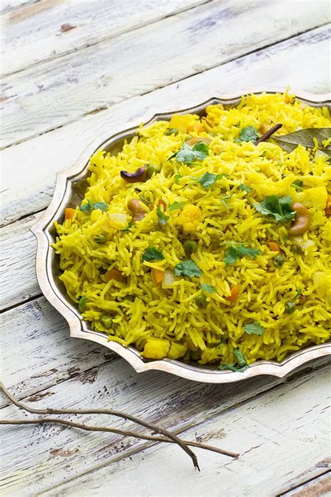 Vegetable Pulao Recipe Indian Rice Pilaf Indiaphile