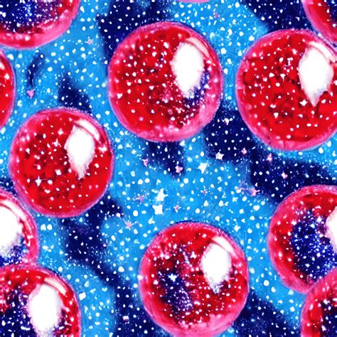 Motif De Bulles Scintillantes Rouges Blanches Et Bleues Creative Fabrica