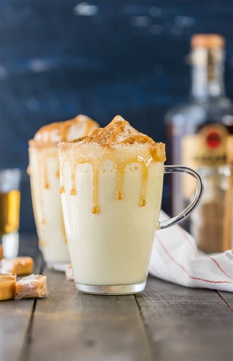 Homemade Salted Caramel Eggnog Recipe Easy Eggnog Recipe Video