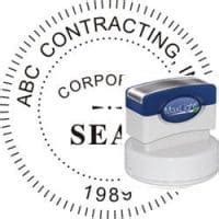 Maxlight Corporate Seal Stamp Impressions Rubber Stamp Rapid