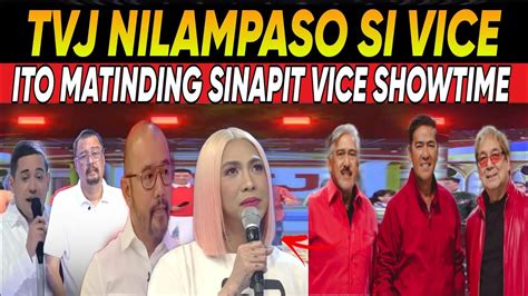 Hala Matindi To Tvj Nilampaso Vice Matapos Showtime Tinambakan Ratings