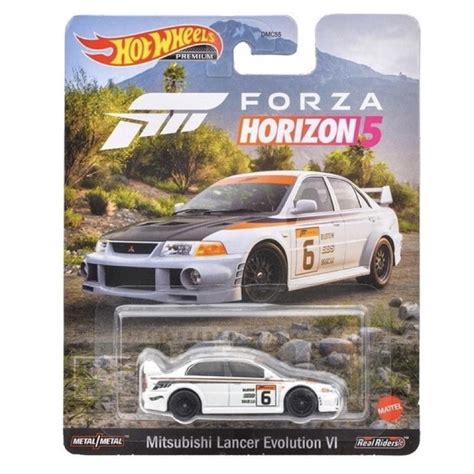 Hot Wheels Mitsubishi Lancer Evolution VI Forza Premium Card Shopee Malaysia