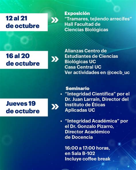 Facultad de Ciencias Biológicas celebra en octubre su 53 aniversario