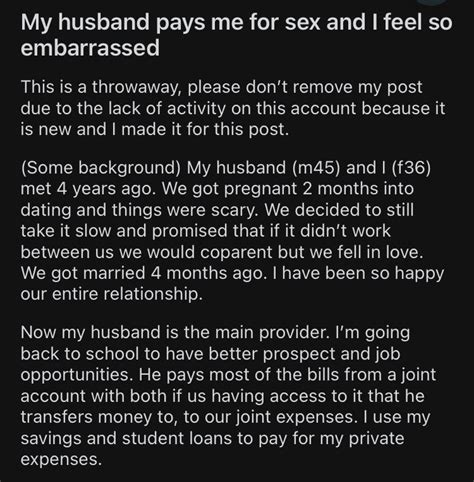 Insane Parenting Of The Internet On Twitter Husband Pays His Wife For Sex Some Kinks Need To