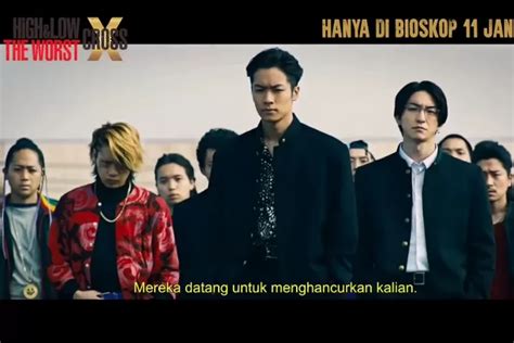 Link Nonton Dan Sinopsis High And Low The Worst X Cross Pertarungan