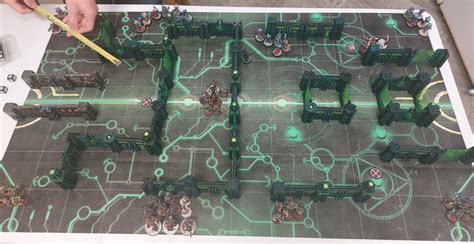 Necron Boarding Action Table Fully Printed Gag