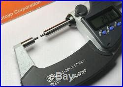 Mitutoyo Digital Blade Micrometer 75 100mm 3 4 Inches Depth 25 50mm