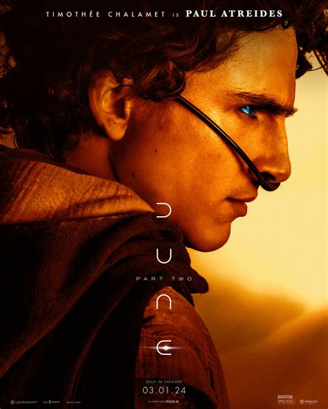 Dune Part Two 2024 Poster - Honey Laurena