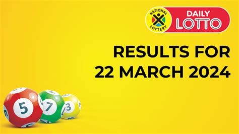 Powerball Results 22 March 2024 South Africa Hanni Kirsten