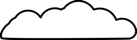 Cloud Outline Pngs For Free Download